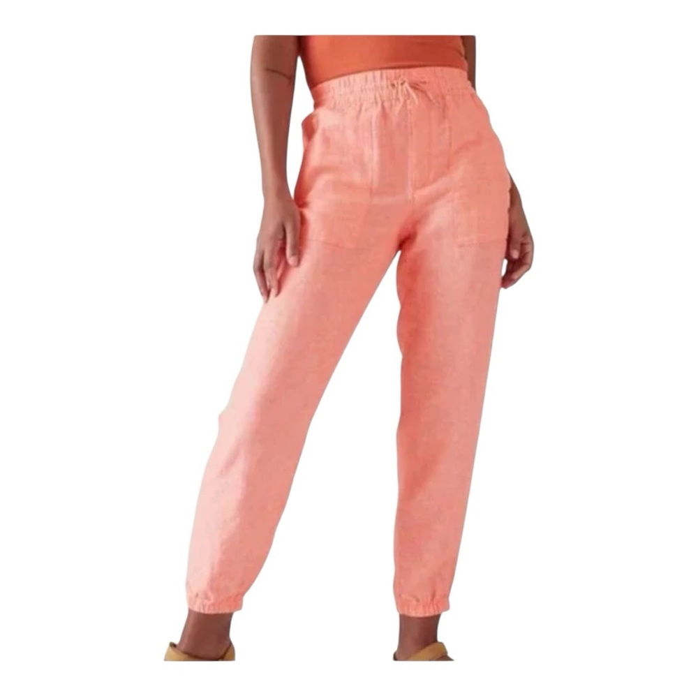 Athleta Linen Retreat Jogger - Size 6